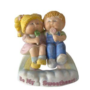 Cabbage Patch Kids Porcelain Figurine Be My Sweetheart 1985 Xavier Roberts